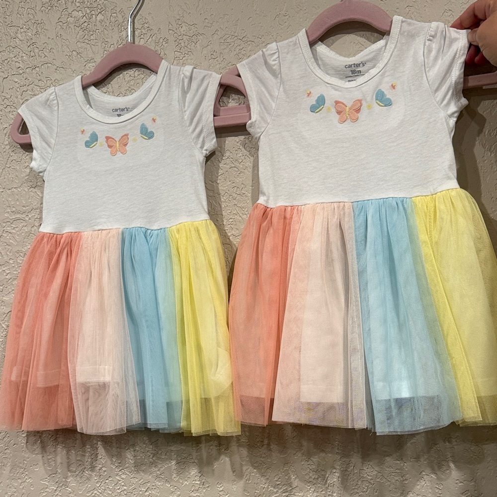 Colorful Butterfly Carter’s Dresses
